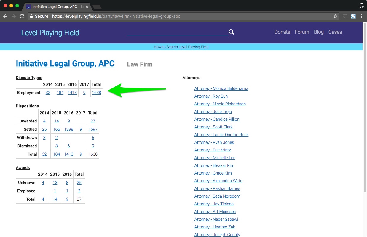 Feature Update: Filter Arbitrations by Dispute Type: Employment or Consumer